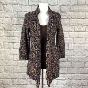Anthropologie Sparrow Marled Peat Knit Cardigan